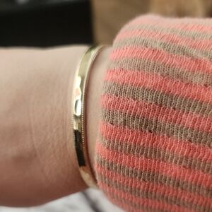 Gold Silver Bangle Bracelet ANNA BECK